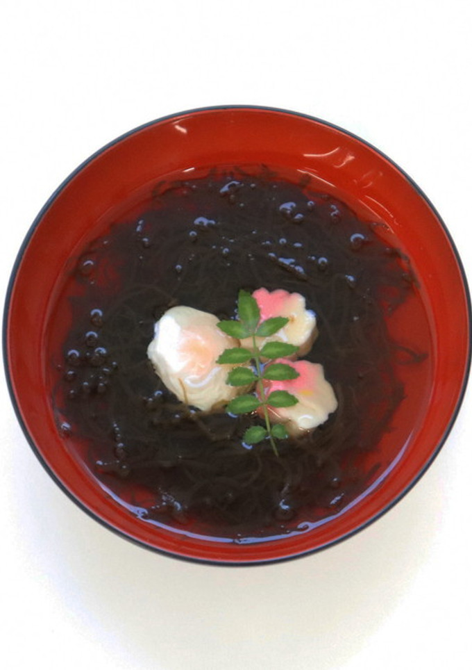 もずくとうずらの卵のお吸い物-レシピのメイン写真