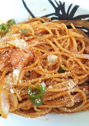 簡単！ナポリタン-レシピのメイン写真