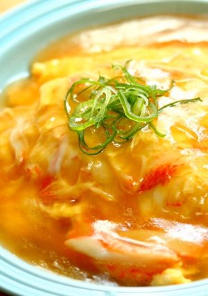 カニカマでふわふわ天津飯　簡単時短節約！-レシピのメイン写真