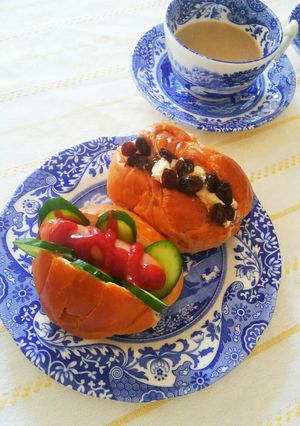 レーズン＆蜂蜜クリームチーズで、うまい!-レシピのメイン写真