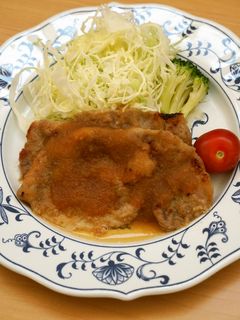 豚肉の生姜焼き りんご風味ソース-レシピのメイン写真