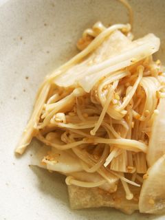 大根・えのきの酢の物♪ツルツル食感♪-レシピのメイン写真