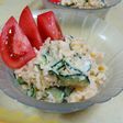 キューピーのあえるパスタ☆でタラモサラダ