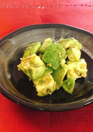 アボカドのわさび薬味和え-レシピのメイン写真