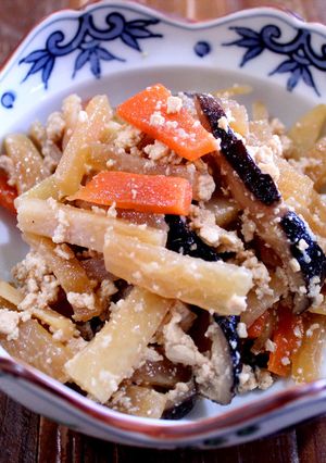大根の豆腐そぼろ炒め-レシピのメイン写真