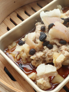 【中華料理】蒸し豚肉のハンバーグ-レシピのメイン写真
