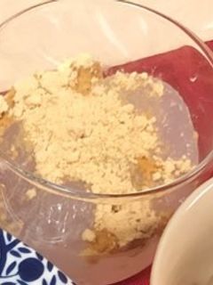 わらびもち風デザート-レシピのメイン写真