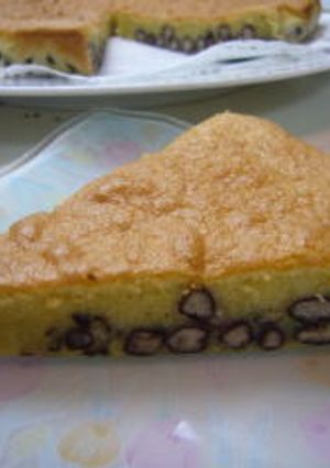 蒸しあずき入りケーキ-レシピのメイン写真