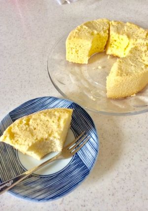 ふわっふわ♪かんたんシフォンケーキ-レシピのメイン写真