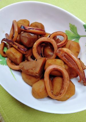 いかと里芋の煮物-レシピのメイン写真