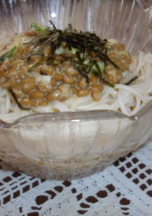ねばねば冷麦-レシピのメイン写真