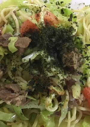 春トマト入りぼっかけ焼きそば-レシピのメイン写真
