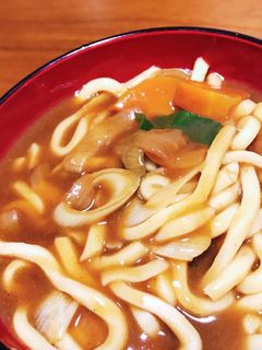余ったカレーで!カレーうどん-レシピのメイン写真