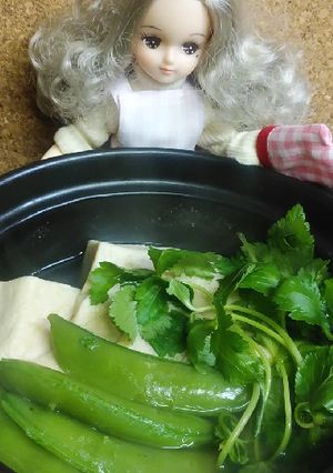 リカちゃん♡重曹を科学する！高野豆腐鍋-レシピのメイン写真