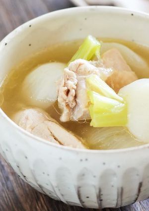 鶏肉とかぶの昆布だし煮-レシピのメイン写真