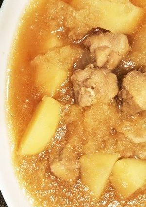 簡単❗️鶏肉とじゃがいものみぞれ煮-レシピのメイン写真