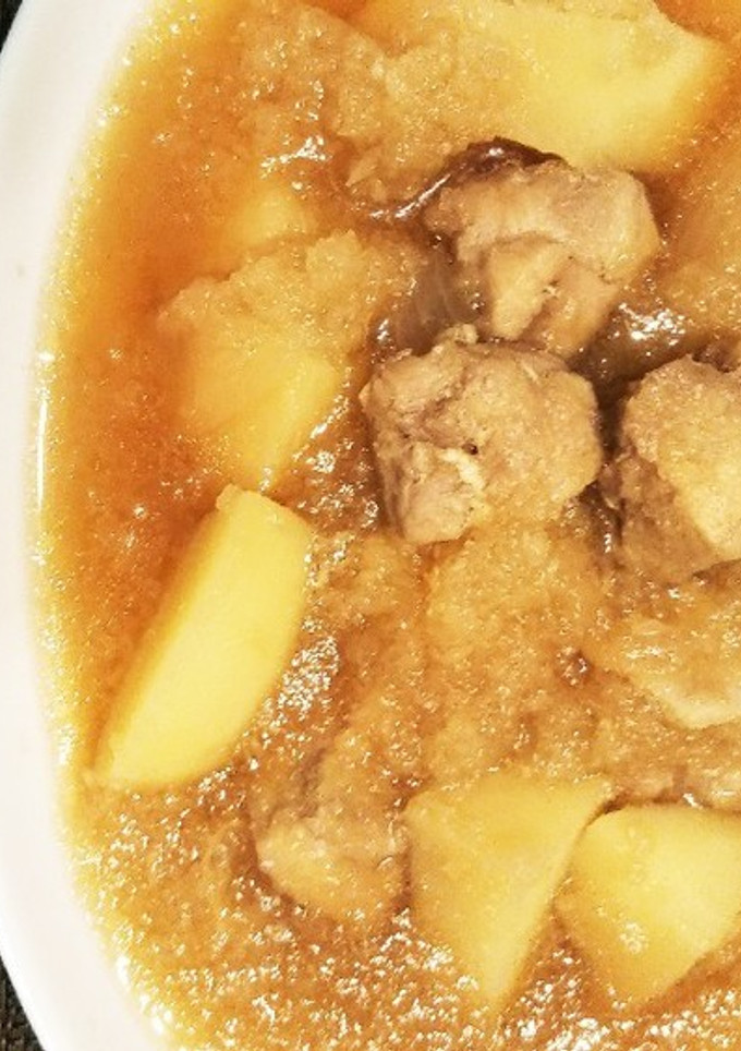 簡単❗️鶏肉とじゃがいものみぞれ煮-レシピのメイン写真
