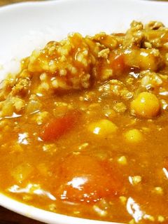 ひよこ豆のキーマカレーっぽいの。-レシピのメイン写真