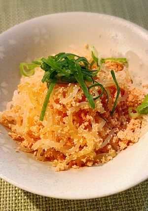 春色しらたき #しらたき#タラコ-レシピのメイン写真