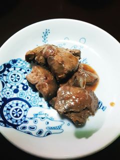 鶏レバーの味噌風味煮込み-レシピのメイン写真