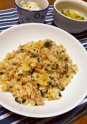 あまったご飯で簡単！ガーリックライス！！-レシピのメイン写真