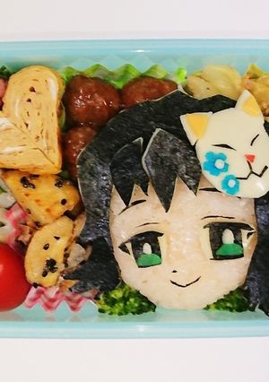 鬼滅の刃♪キャラ弁♪真菰ぺたん娘Vr♪-レシピのメイン写真
