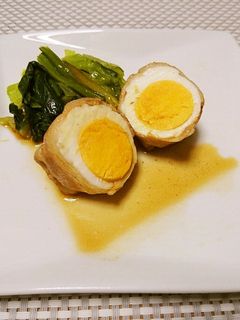 作り置き☆茹で卵の肉巻き-レシピのメイン写真