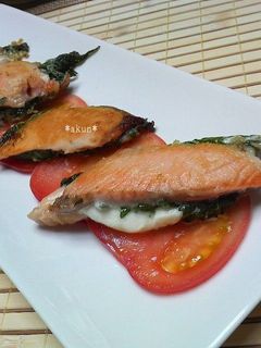 調味料不要!甘塩鮭のはさみ焼き-レシピのメイン写真