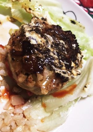 簡単に肉肉しいジューシーなハンバーグ-レシピのメイン写真