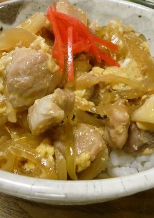 我が家の親子丼♪-レシピのメイン写真