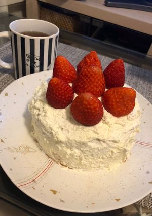 時短！忙しいあなたにいちごショートケーキ-レシピのメイン写真