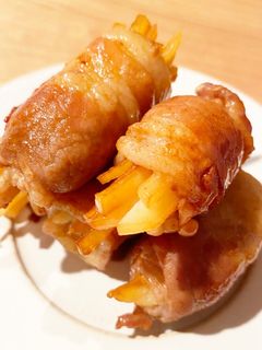 じゃがいもとえのきの肉巻きしかも照り焼き-レシピのメイン写真