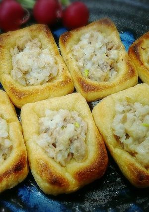 旨っ♥️油あげのツナマヨオニオン-レシピのメイン写真