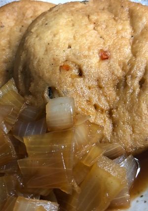 玉葱がんも煮-レシピのメイン写真