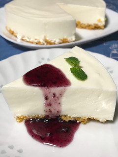 ヨーグルトムースケーキ-レシピのメイン写真