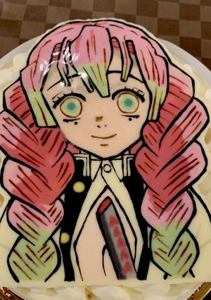 鬼滅の刃　甘露寺蜜璃キャラチョコ-レシピのメイン写真