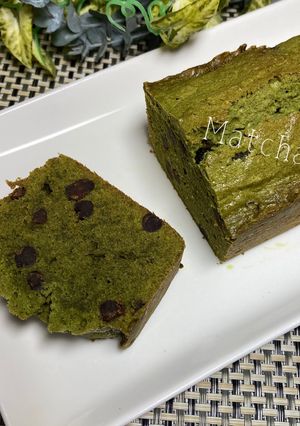 抹茶と甘納豆☆パウンドケーキ-レシピのメイン写真