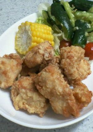 ★お酒で柔らか♪むね肉の唐揚げ★-レシピのメイン写真