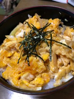 レンジで簡単!玉ねぎ卵丼♡-レシピのメイン写真