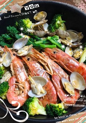 茅乃舎だしde和風アクアパッツァ♪-レシピのメイン写真