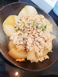 チンしてお鍋にいれるだけ!みそ大根そぼろ-レシピのメイン写真