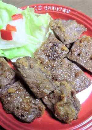 牛肉のから揚げ、柔らかくなりますね～-レシピのメイン写真