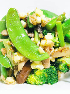 チーズと生姜オイルの野菜炒め-レシピのメイン写真