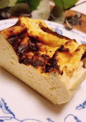薬膳簡単おいしい濃厚バスク風チーズケーキ-レシピのメイン写真