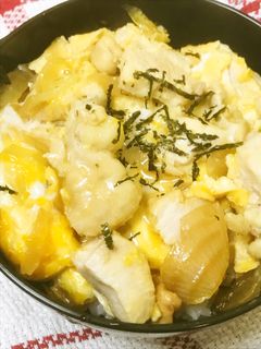 丼弁当●3つの具材で親子丼-レシピのメイン写真