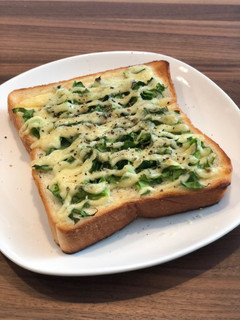 朝ごはんに!春キャベツトースト-レシピのメイン写真