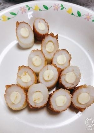 キッチンはさみでかんたん！チーズちくわ-レシピのメイン写真