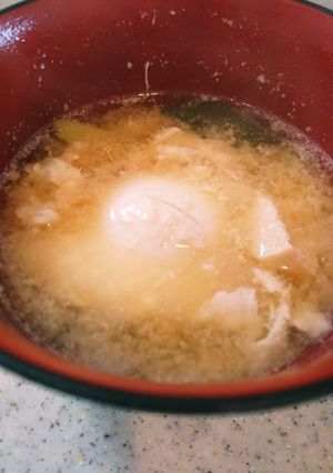 超簡単、卵のお味噌汁♡ᵕ̈*♥-レシピのメイン写真