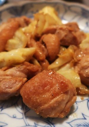 鶏肉とキャベツの味噌炒め～鶏ちゃん♪-レシピのメイン写真