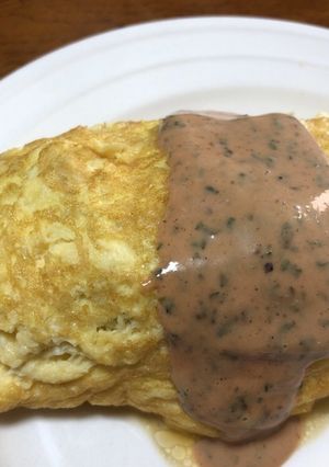 牡蠣オムレツ-レシピのメイン写真